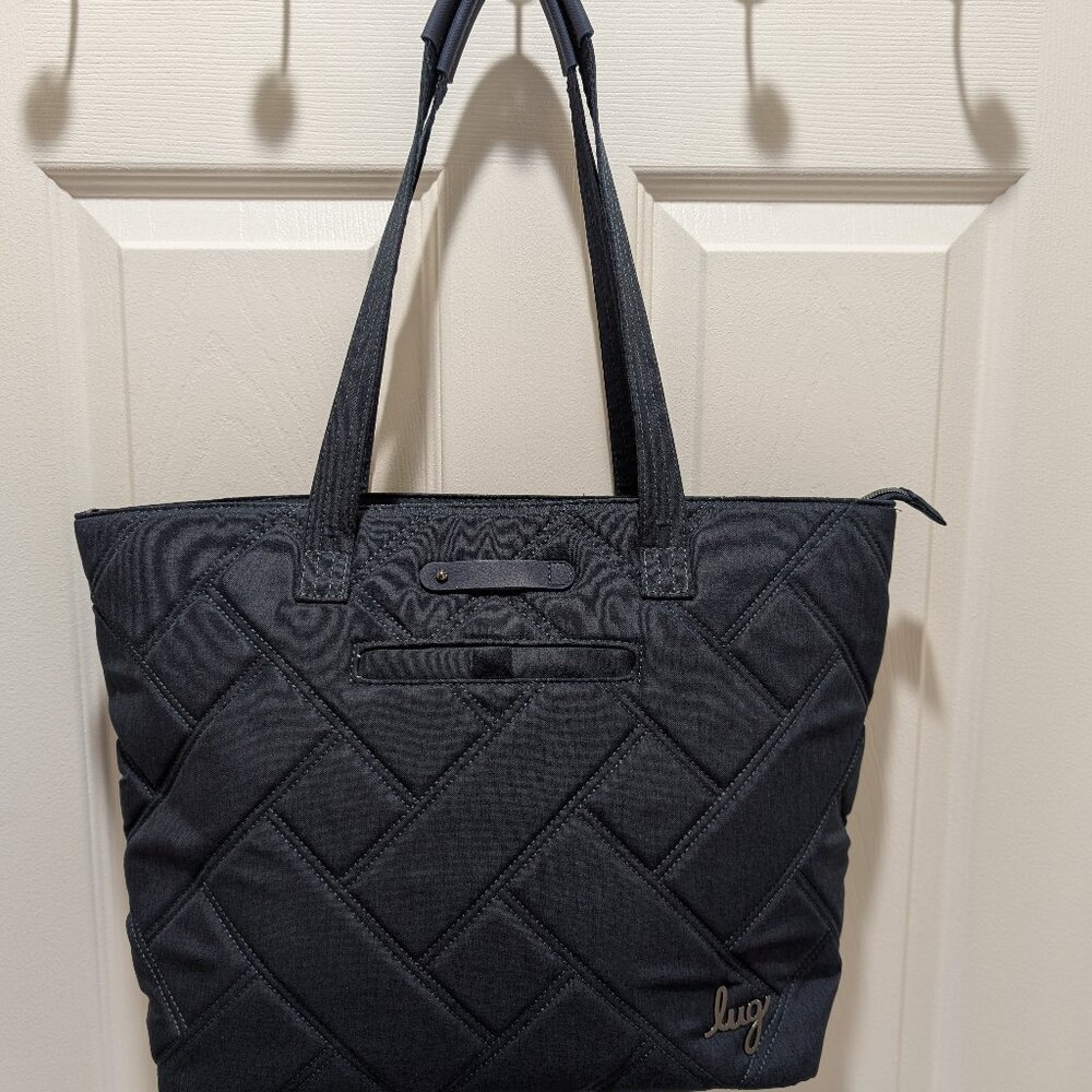 LUG Skyliner Medium Tote Heather Indigo